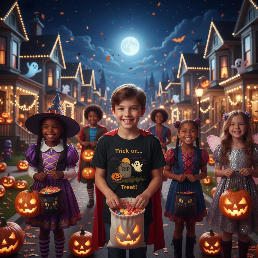 Kid’s Halloween T Shirts