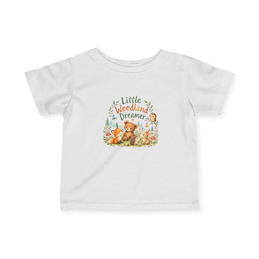 Baby T-Shirt – Little Woodland Dreamer | Cute Woodland Baby Shirt