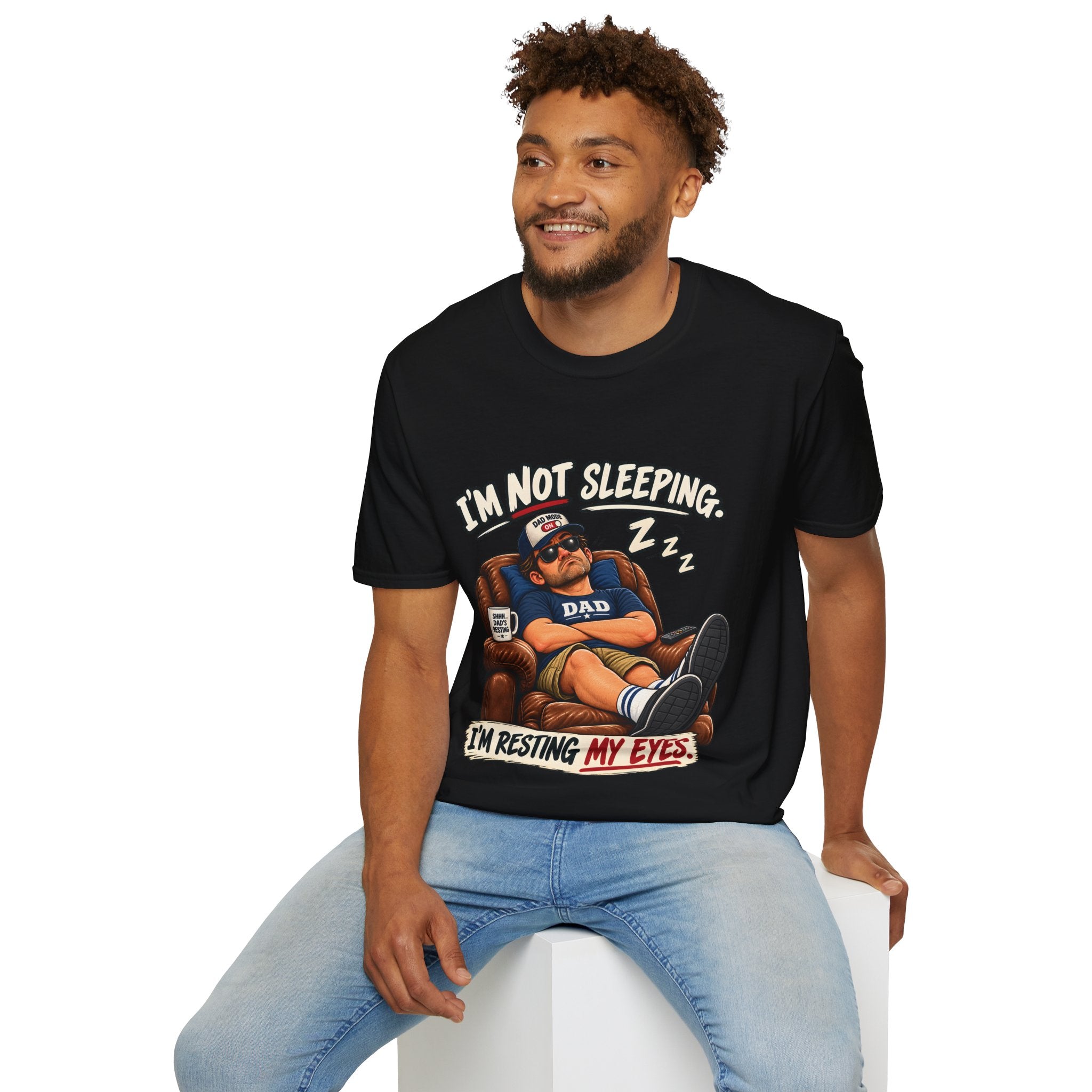 Dad T-Shirt - I'm Not Resting Im Resting My Eyes