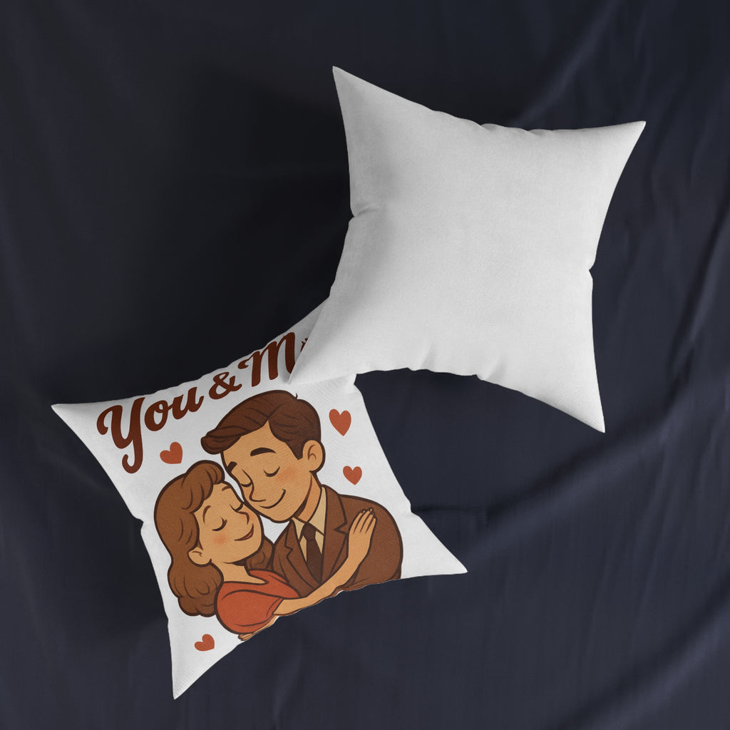 Square Cushion - You & Me - Motivational Design