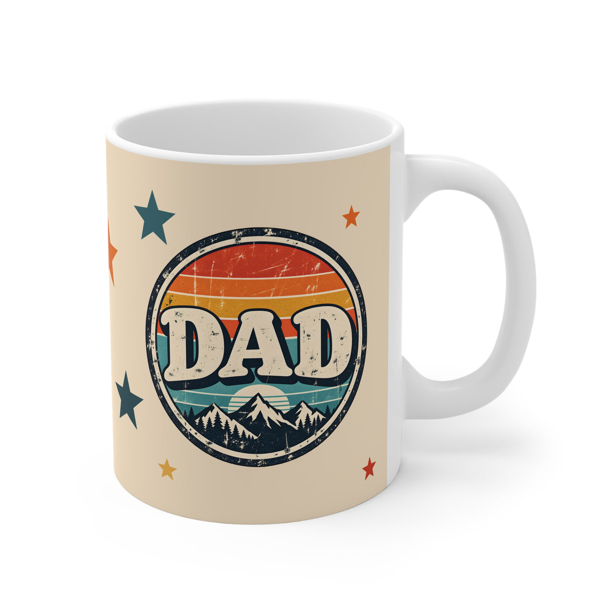 Ceramic Mug – Dad | Classic Dad Gift