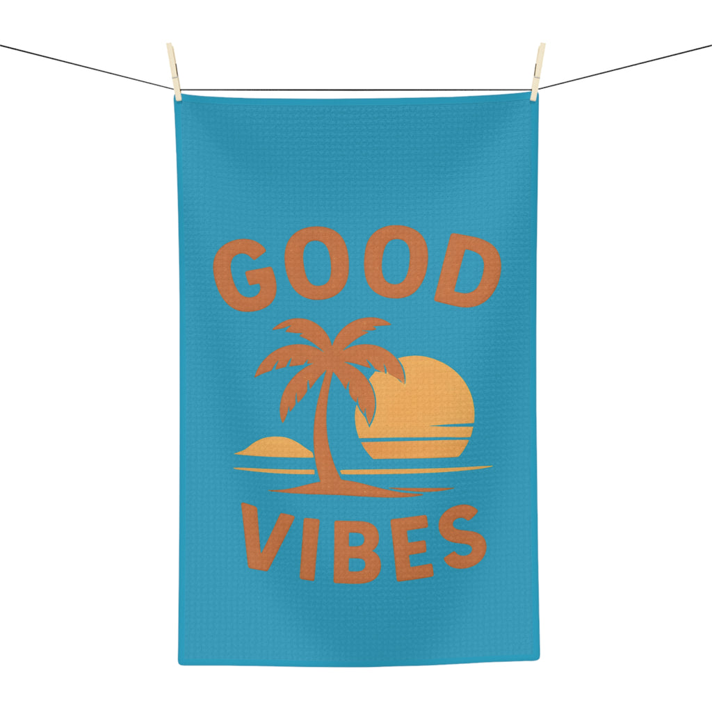 Tea Towel Microfiber - Good Vibes Design