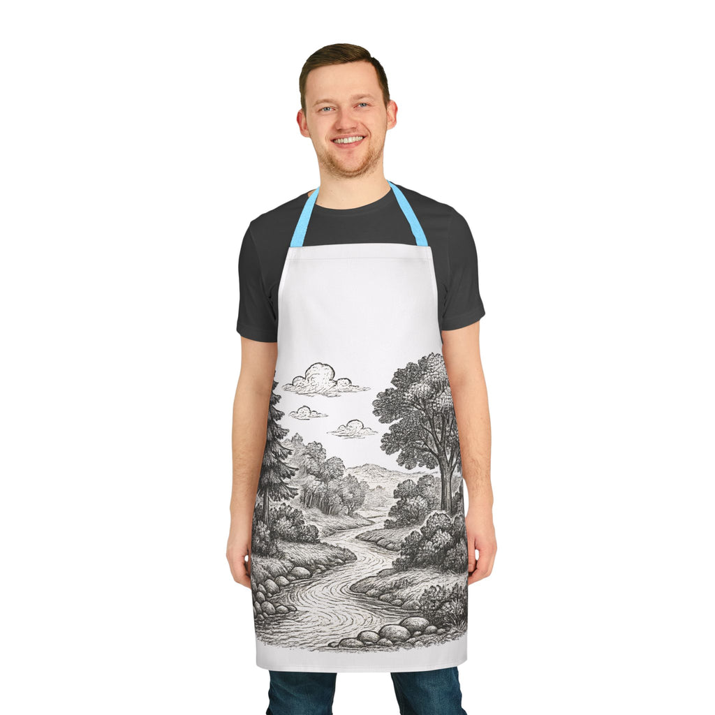 Kitchen Apron - River - Nature Design