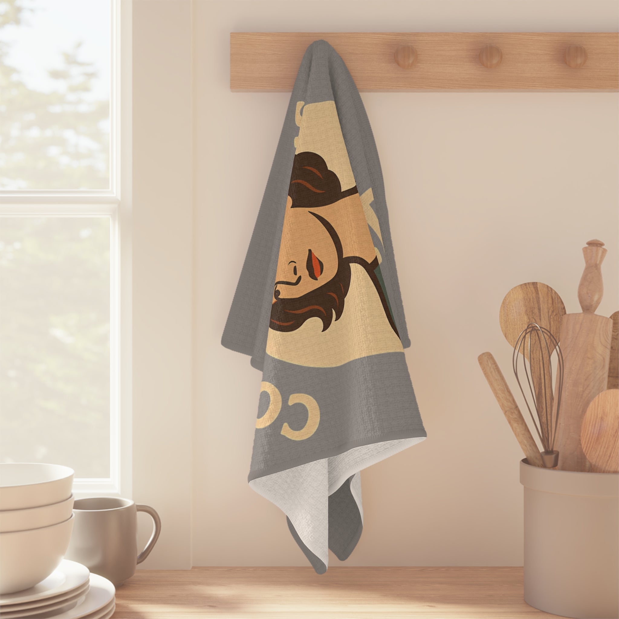 Tea Towel Microfiber - Confidence is Power Design