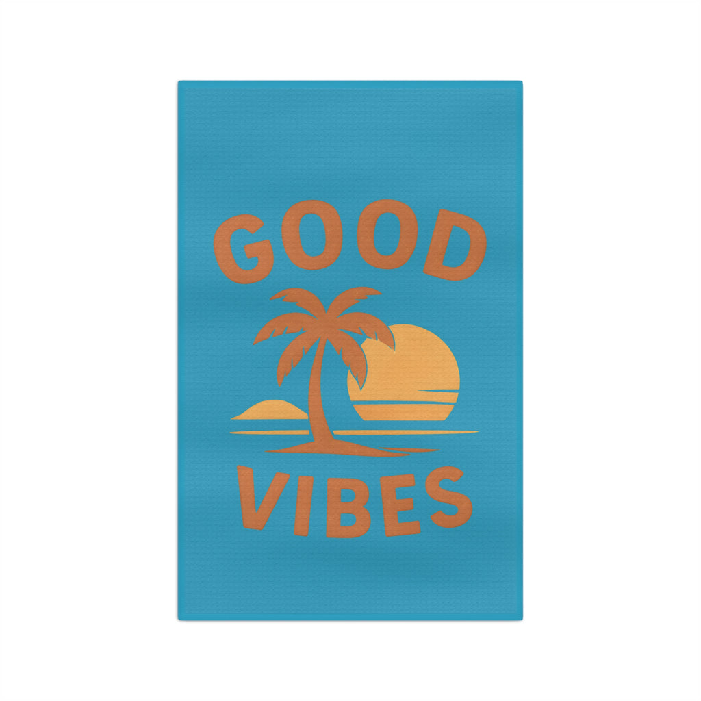 Tea Towel Microfiber - Good Vibes Design