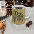 Ceramic Mug - Tea, Tools & Tulips