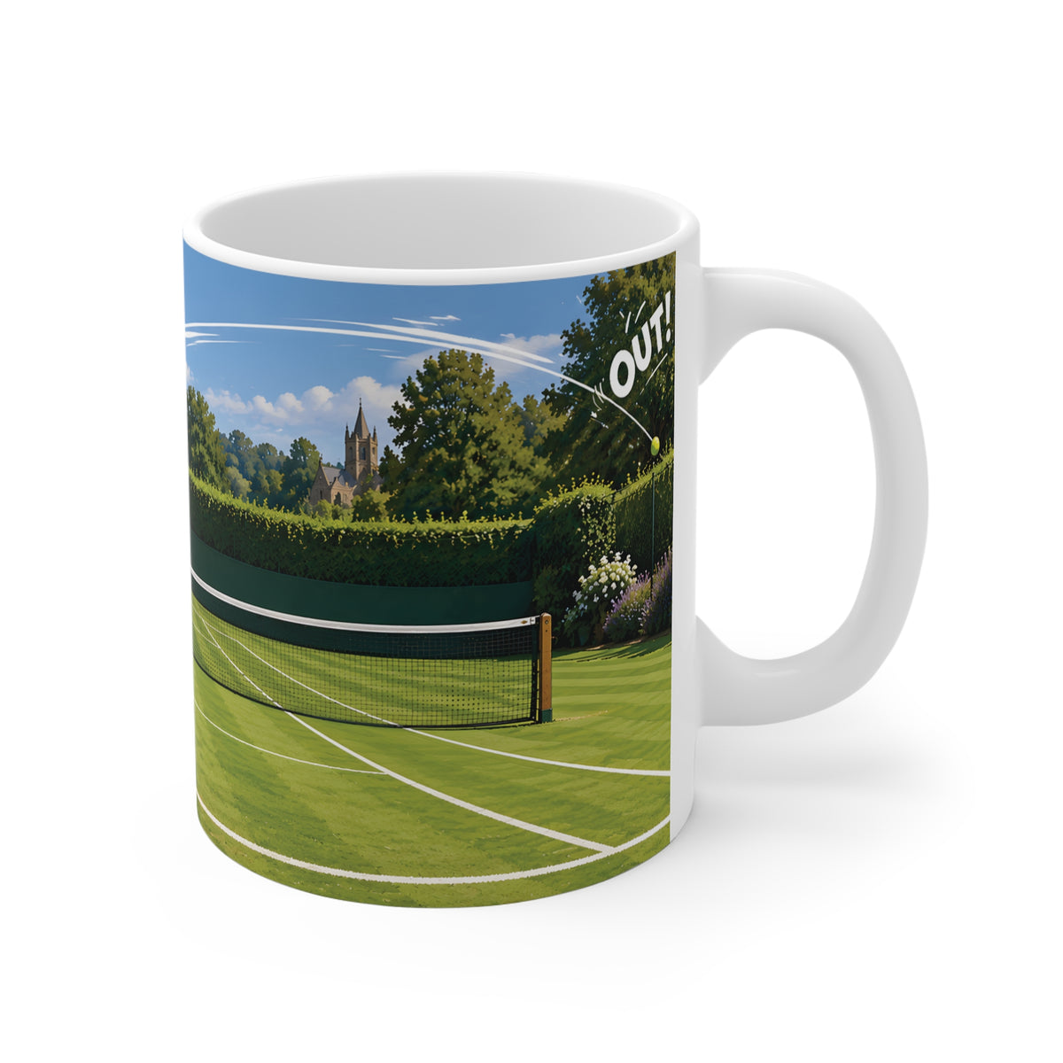 Ceramic Mug - Tennis - Fun