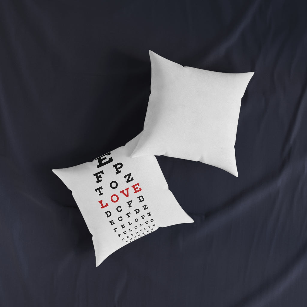 Square Cushion - Love at First Sight Design