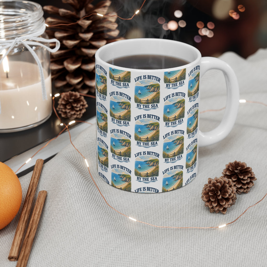 Life is Better by the Sea - Ceramic Mug
