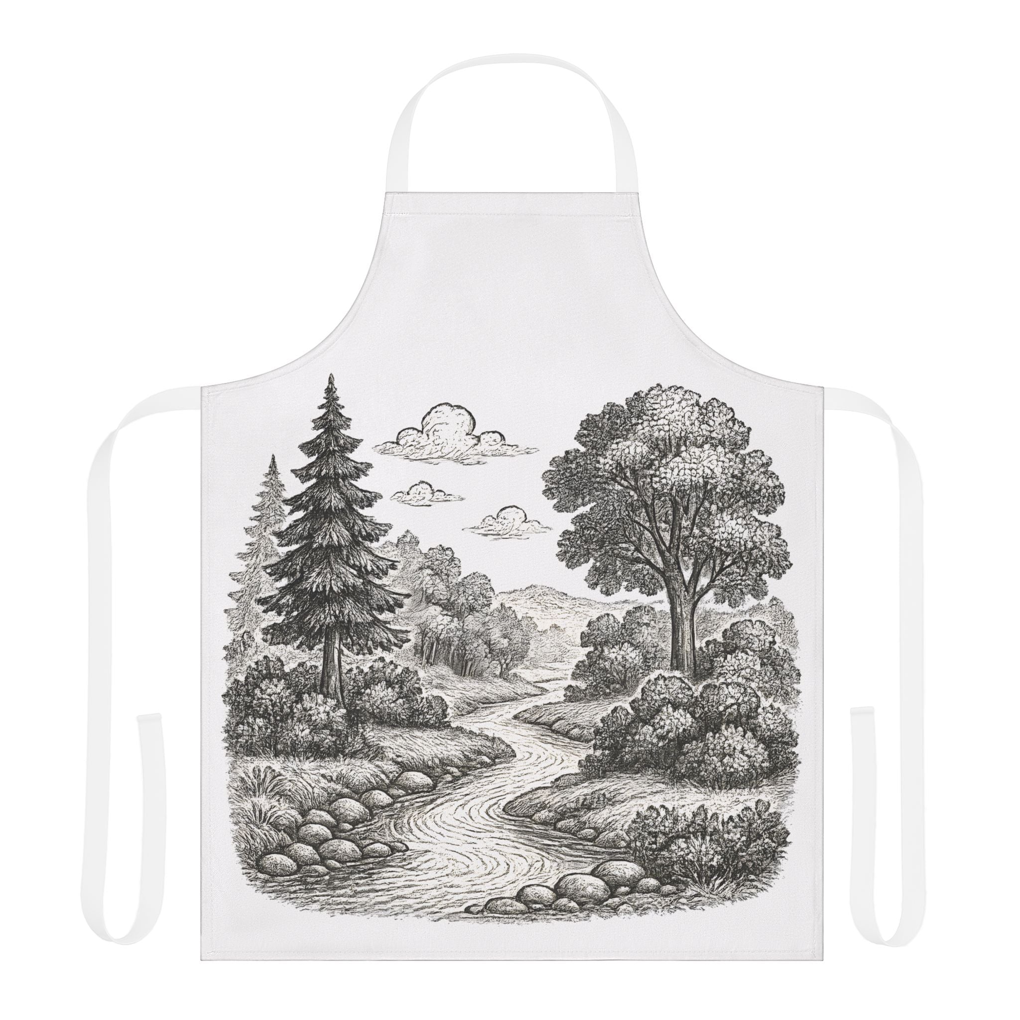 Kitchen Apron - River Design