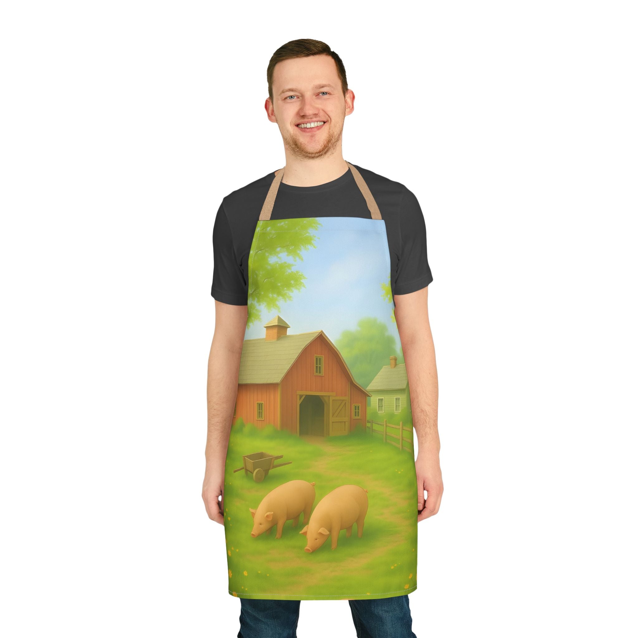 Kitchen Apron - Rustic Farm Design