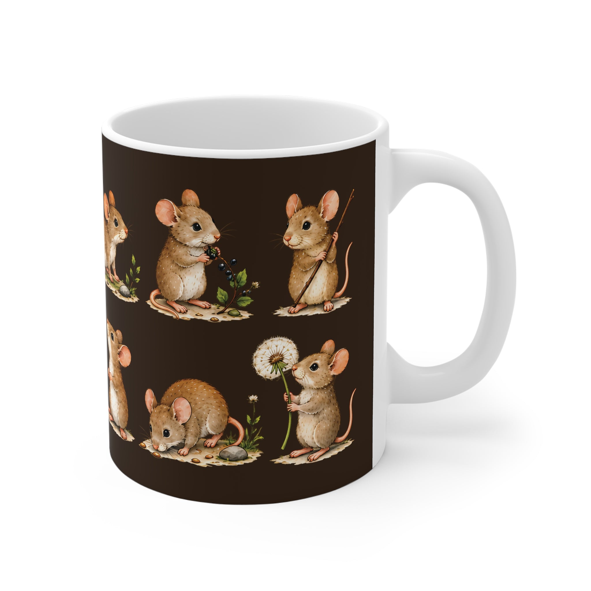 Ceramic Mug - Mouse - Woodland
