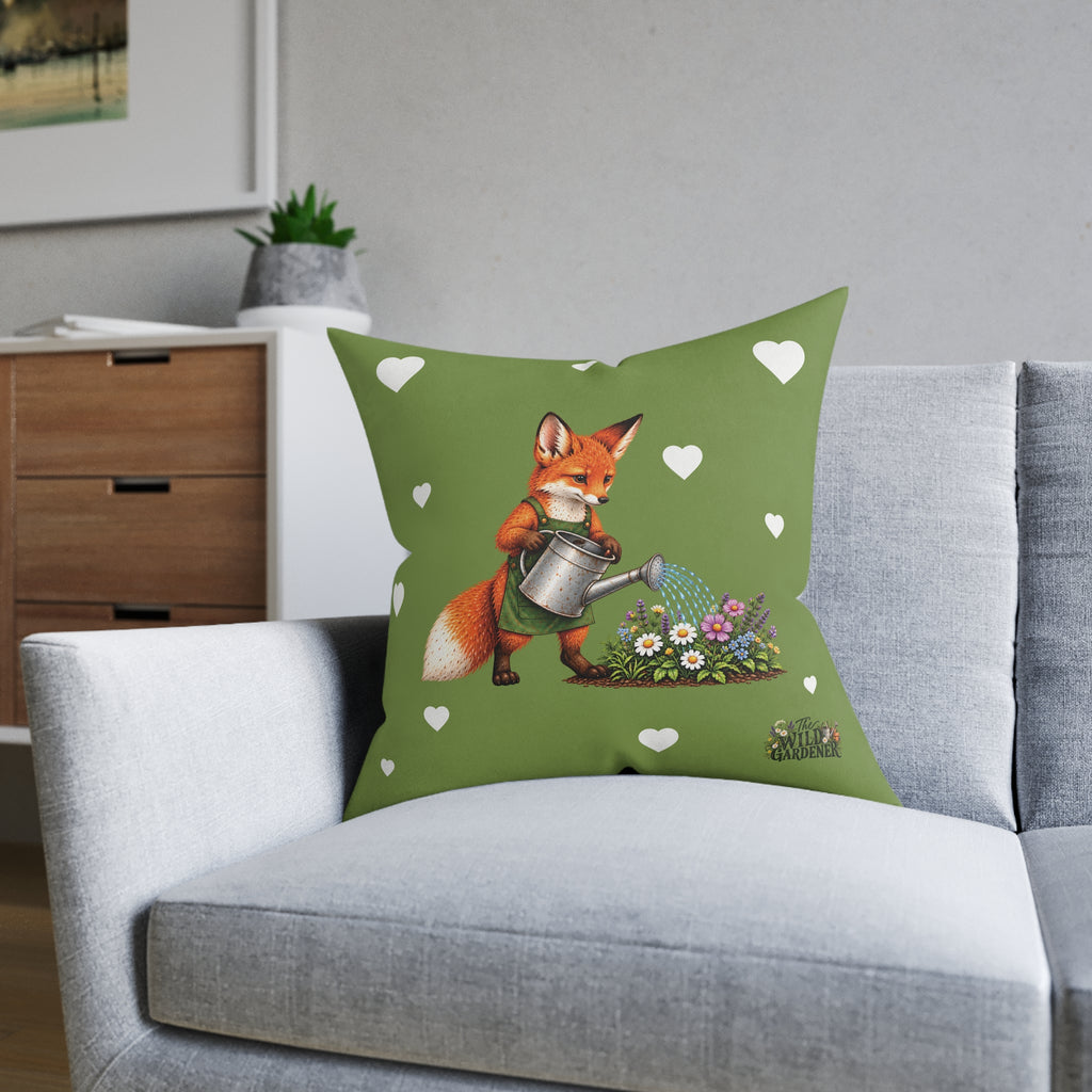 Square Cushion | The Wild Gardener - Fox
