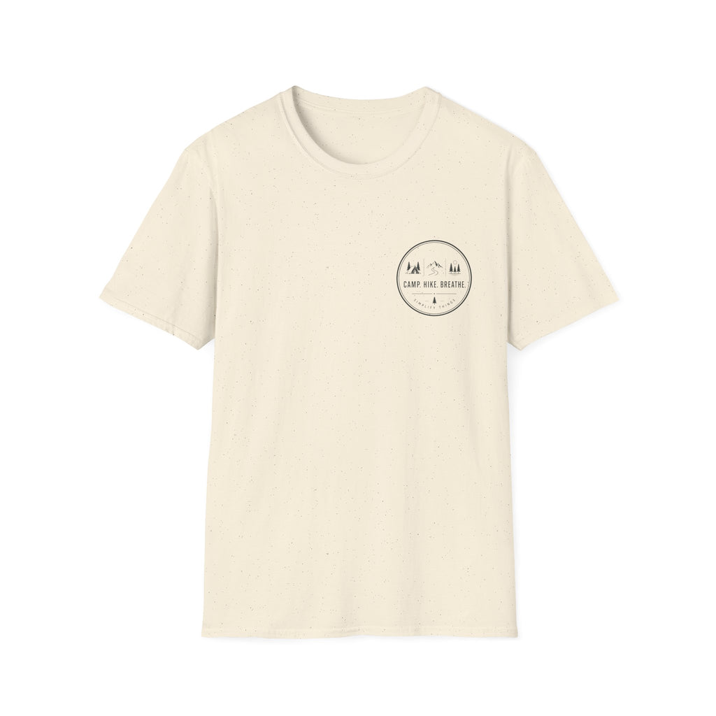 Unisex T-Shirt - Camp. Hike. Breathe.