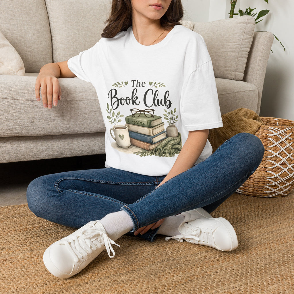 Unisex T-Shirt – The Book Club | Cosy Reader Graphic Tee