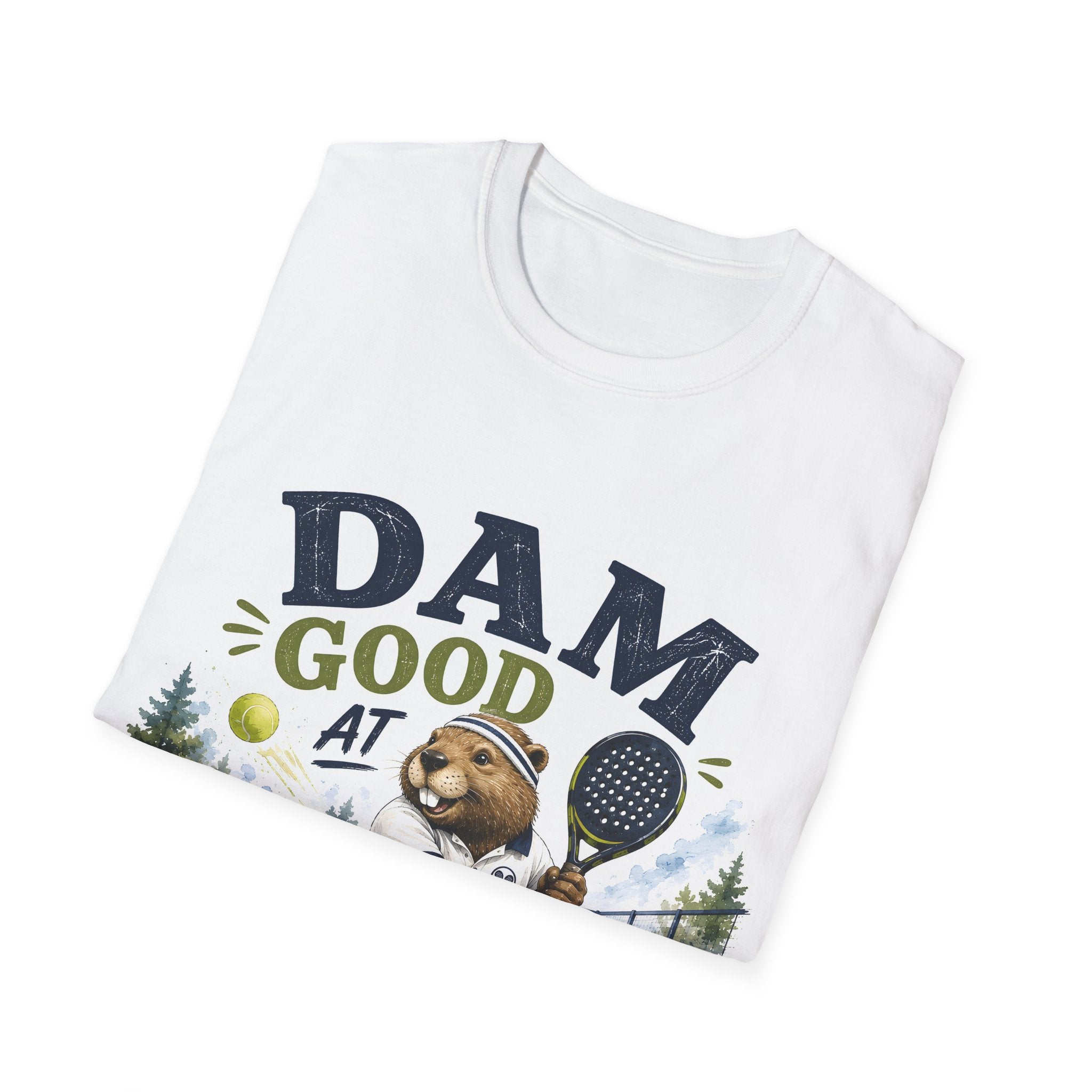 Unisex T-Shirt – Dam Good at Padel | Beaver Graphic Tee