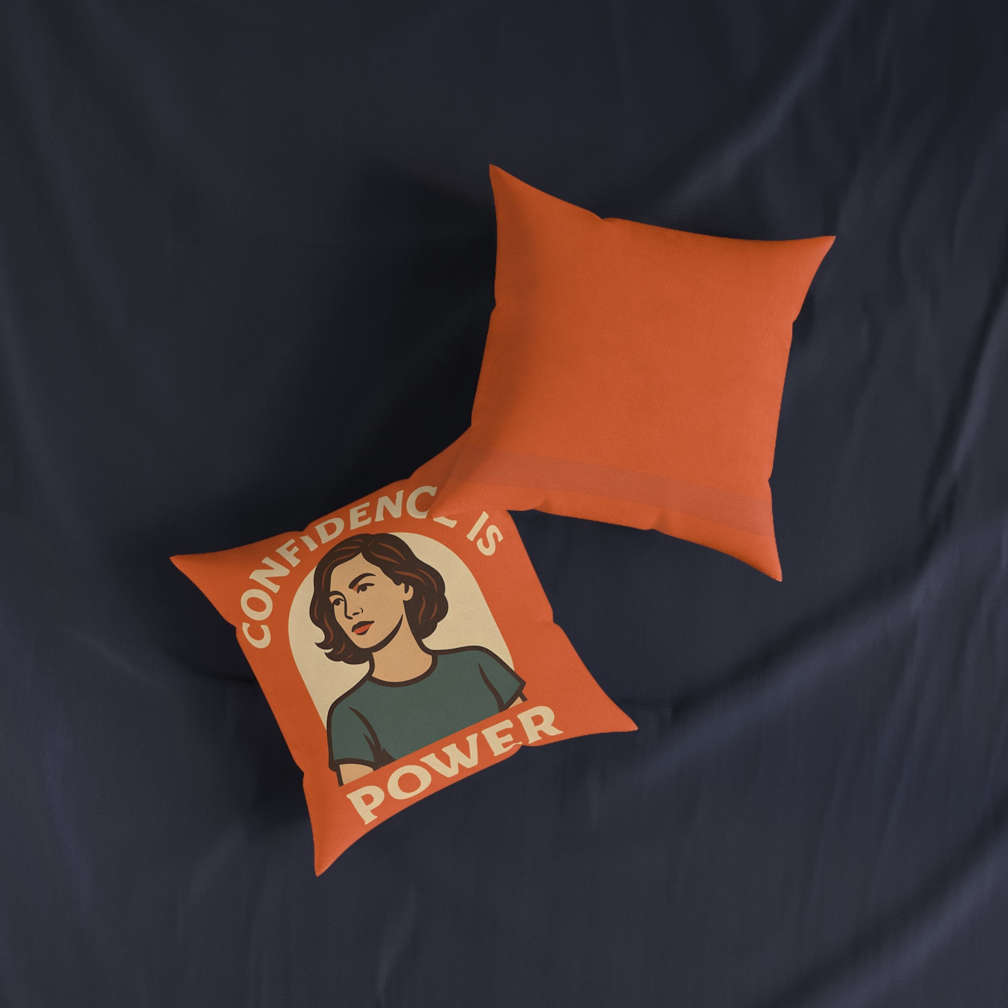 Square Cushion - Confidence is Power Design