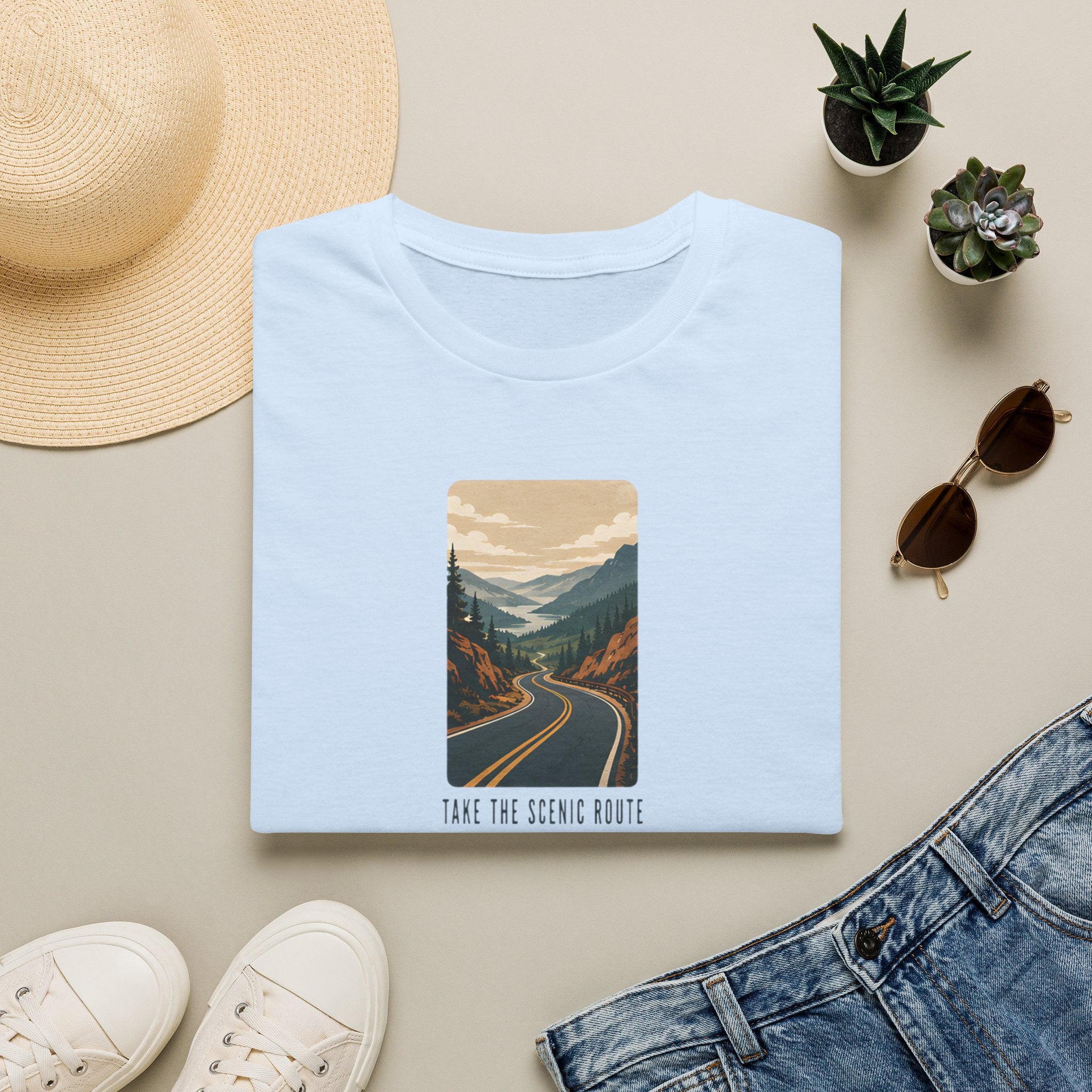 Unisex T-Shirt - Take the Scenic Route