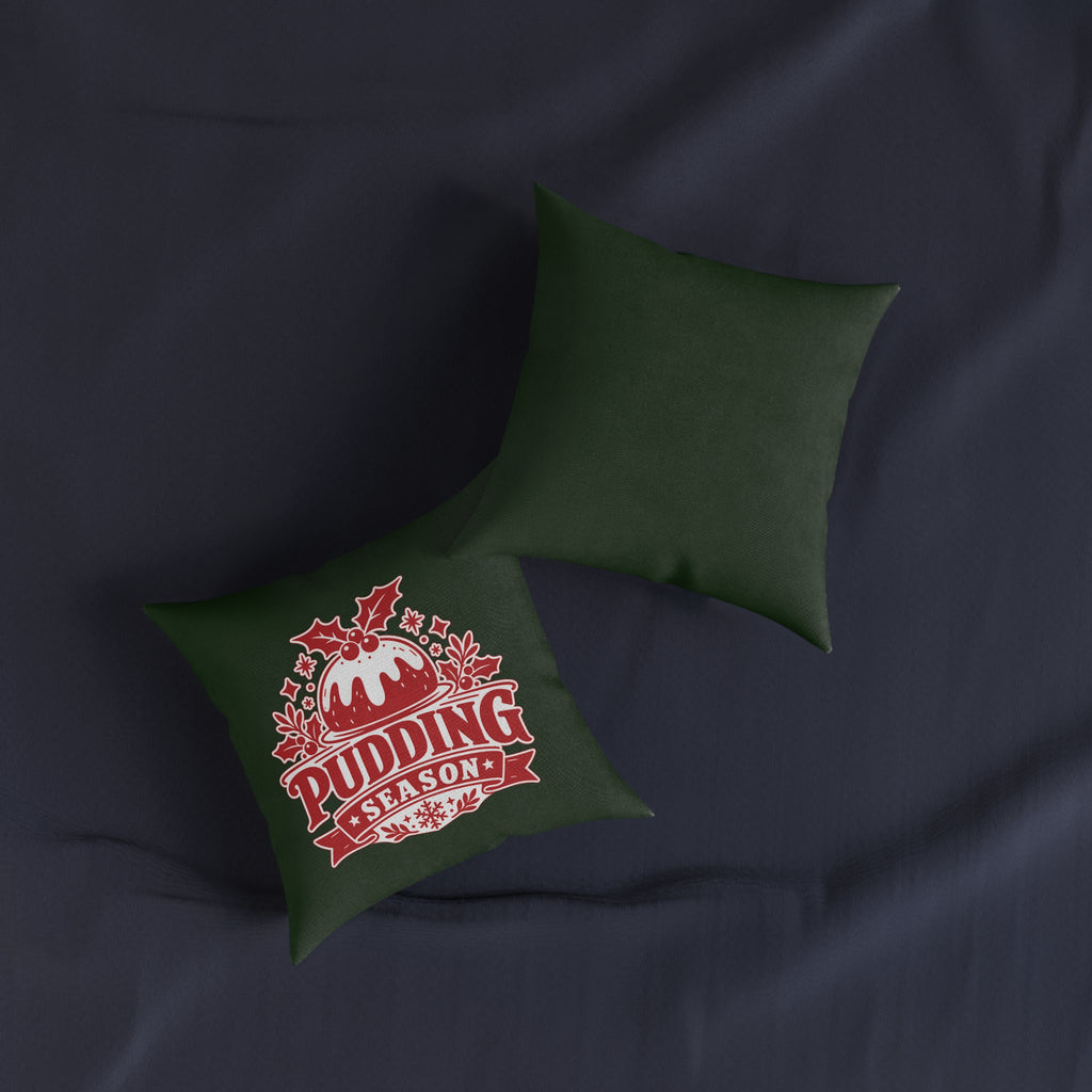 Square Cushion - Pudding Season - Christmas