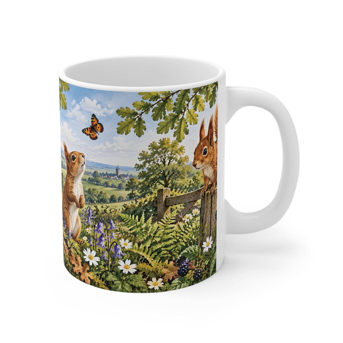 Ceramic Mug - Woodland Squirrel
