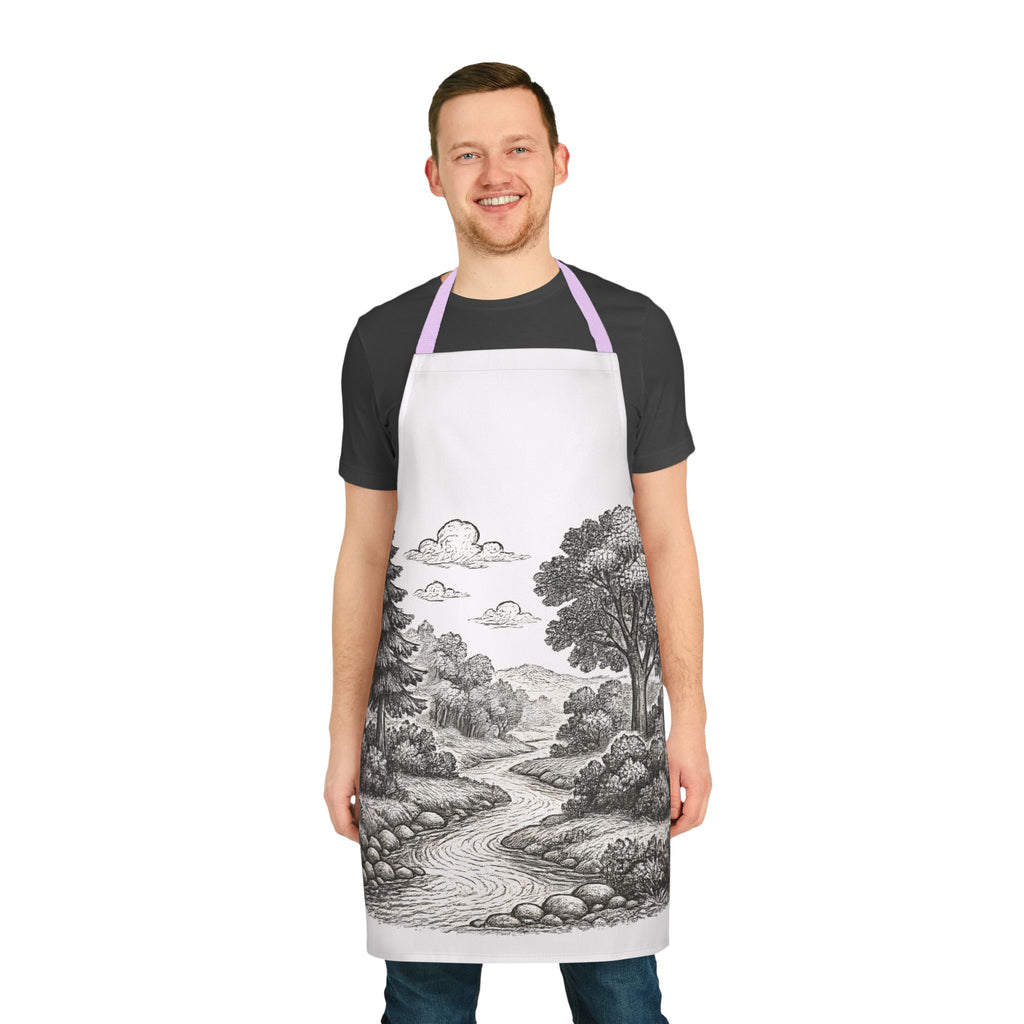 Kitchen Apron - River - Nature Design
