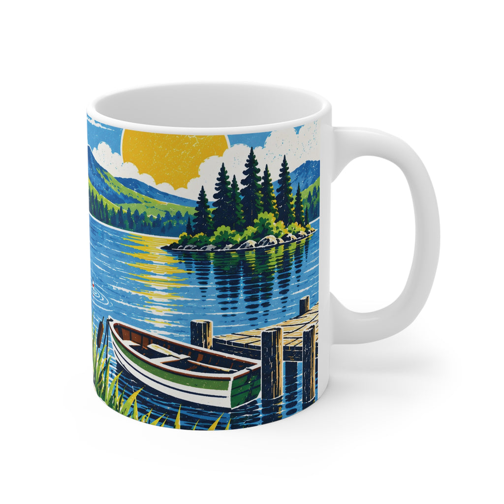 Ceramic Mug - Gone Fishing