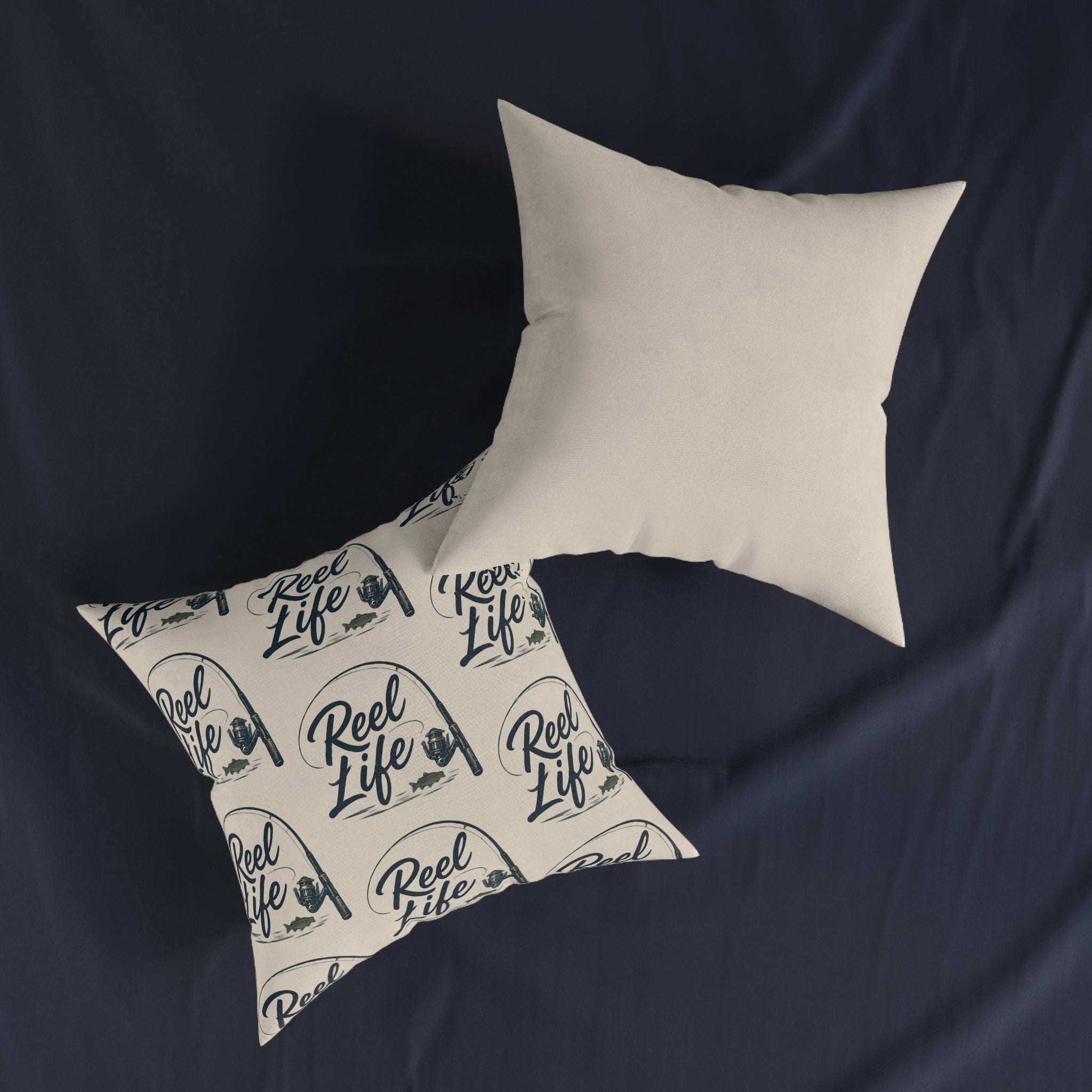 Square Cushion – Reel Life | Fishing & Angling Cushion