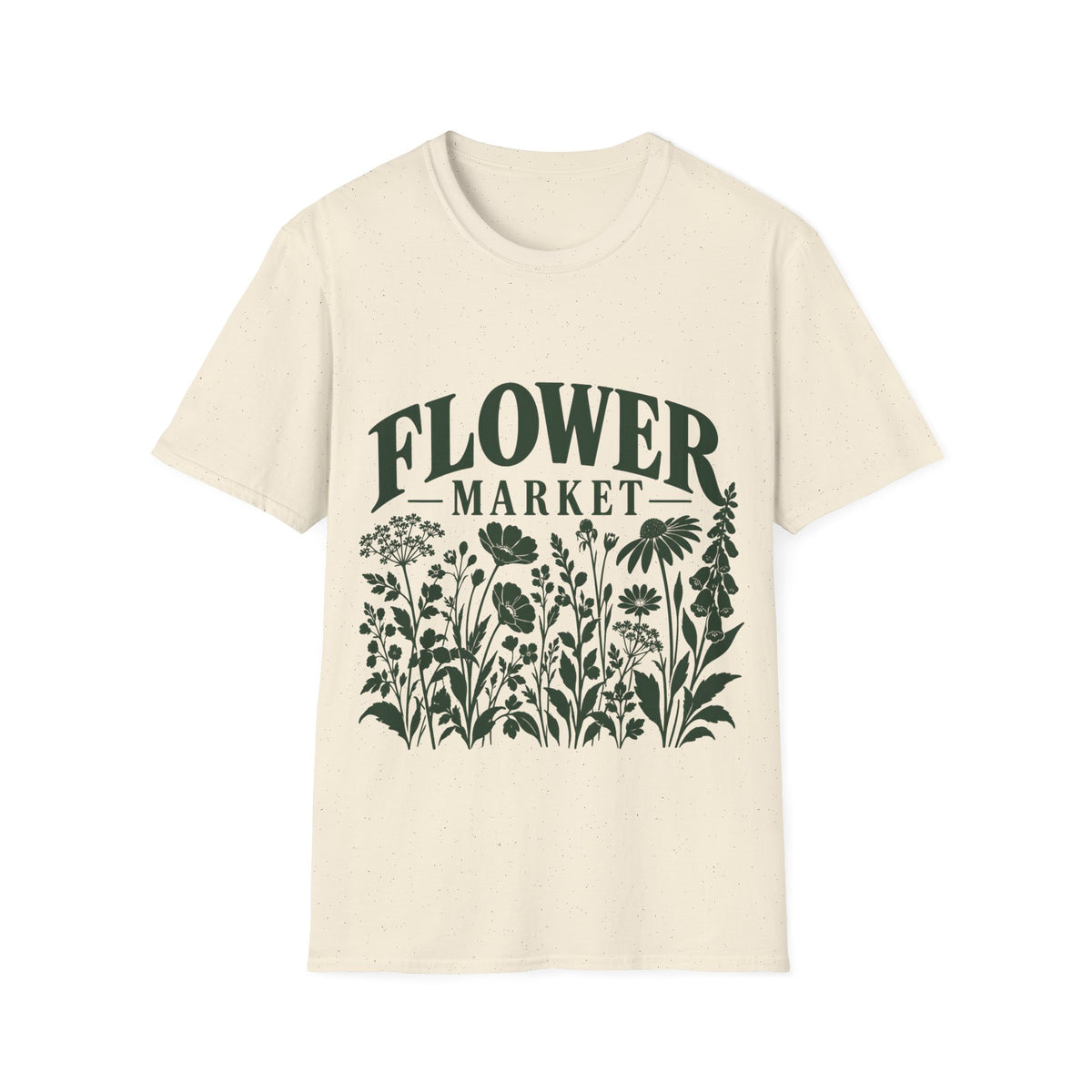 Unisex T-Shirt – Flower Market | Botanical Lifestyle T-Shirt