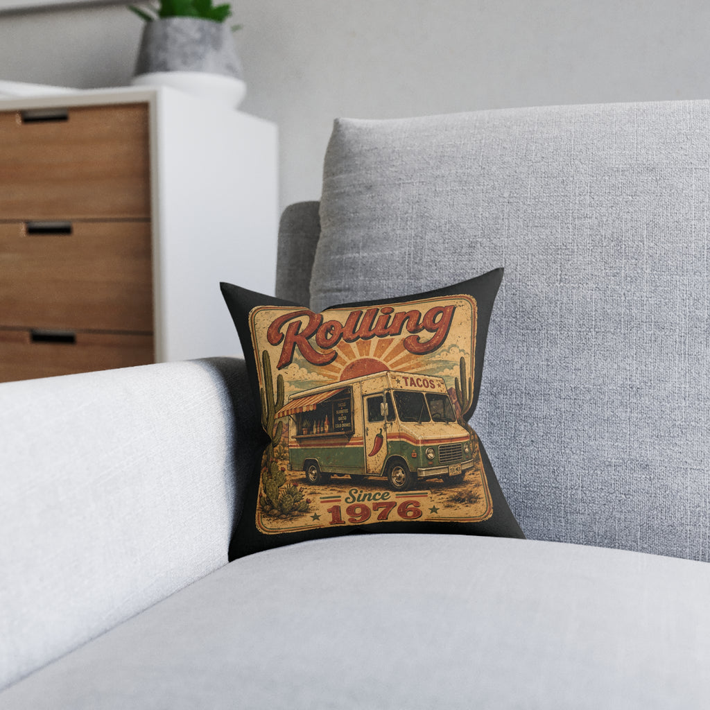 Square Cushion - Rolling Since 1976