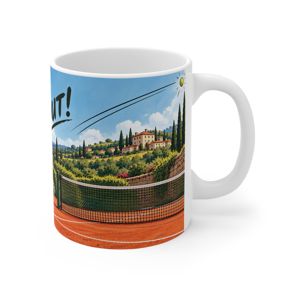 Ceramic Mug - Tennis - Fun