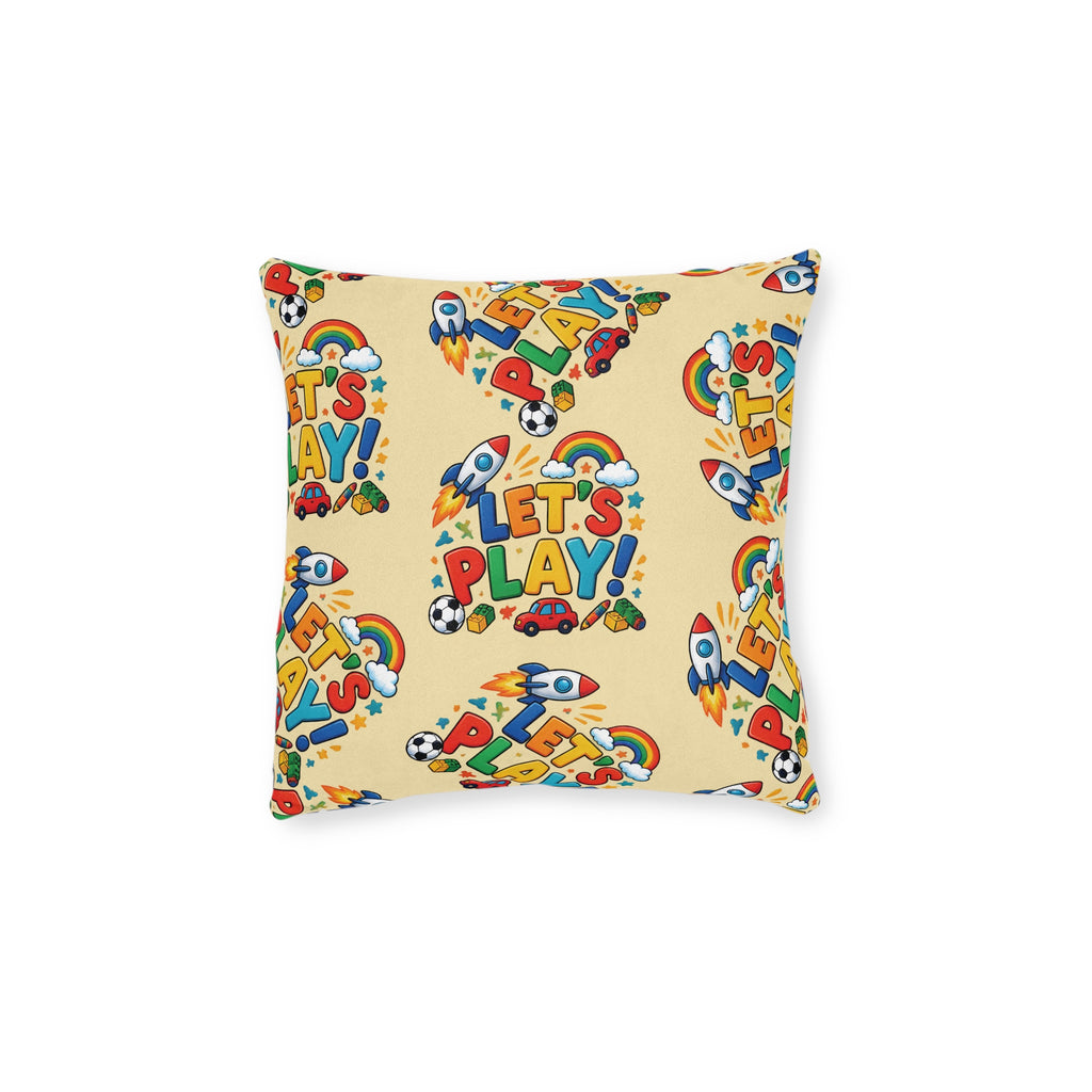 Square Cushion - Let's Play