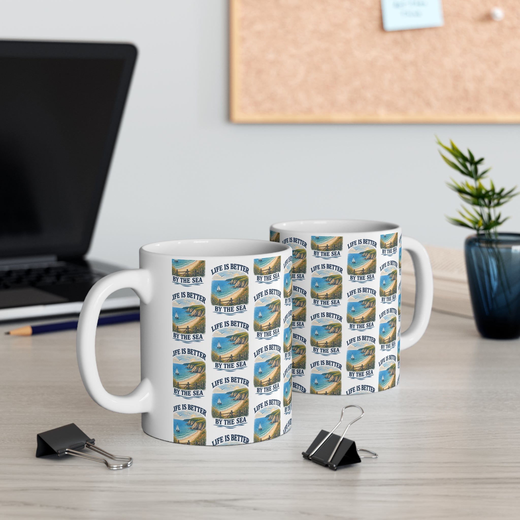 Life is Better by the Sea - Ceramic Mug