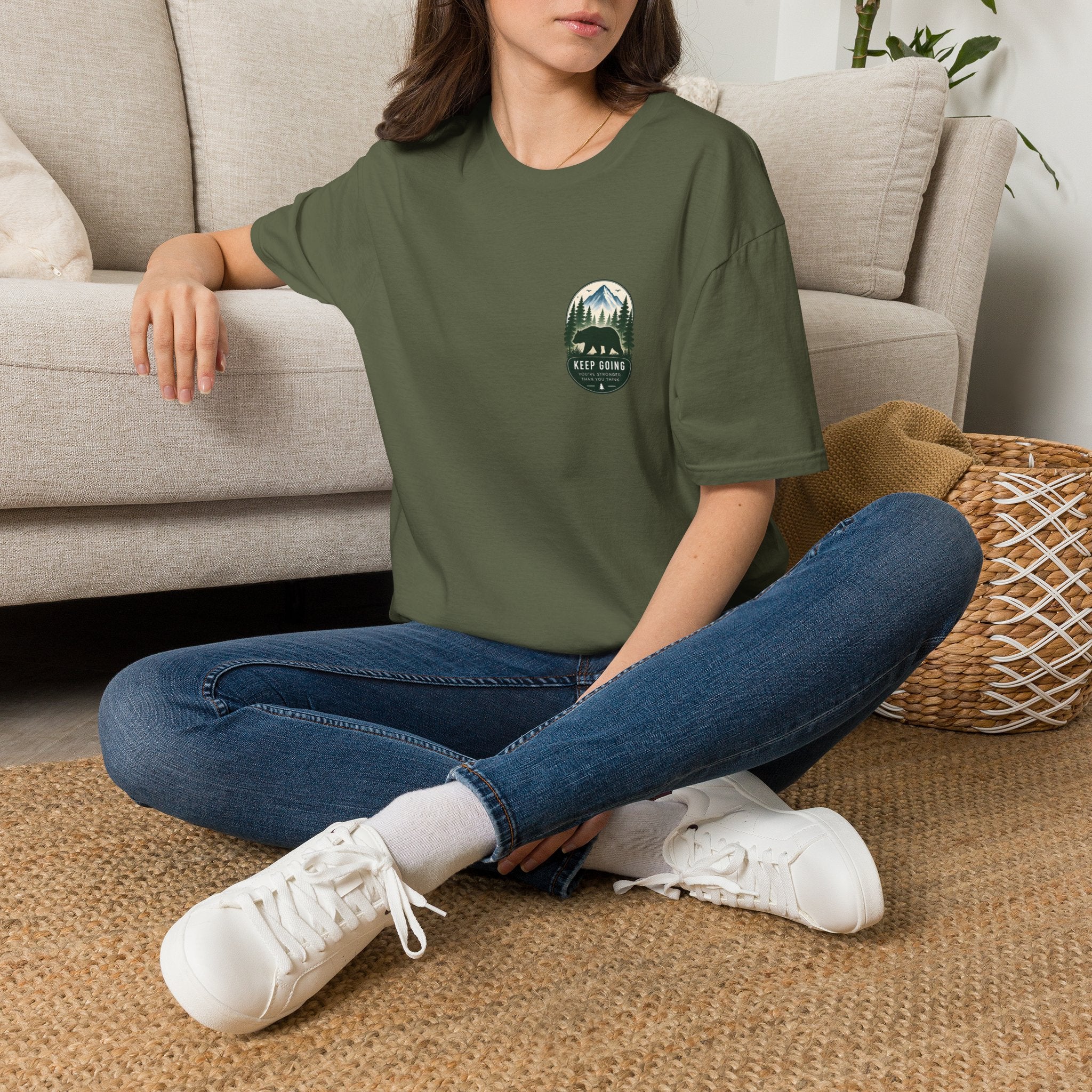 Unisex T-Shirt - Keep Going - You're Stronger Than You Think