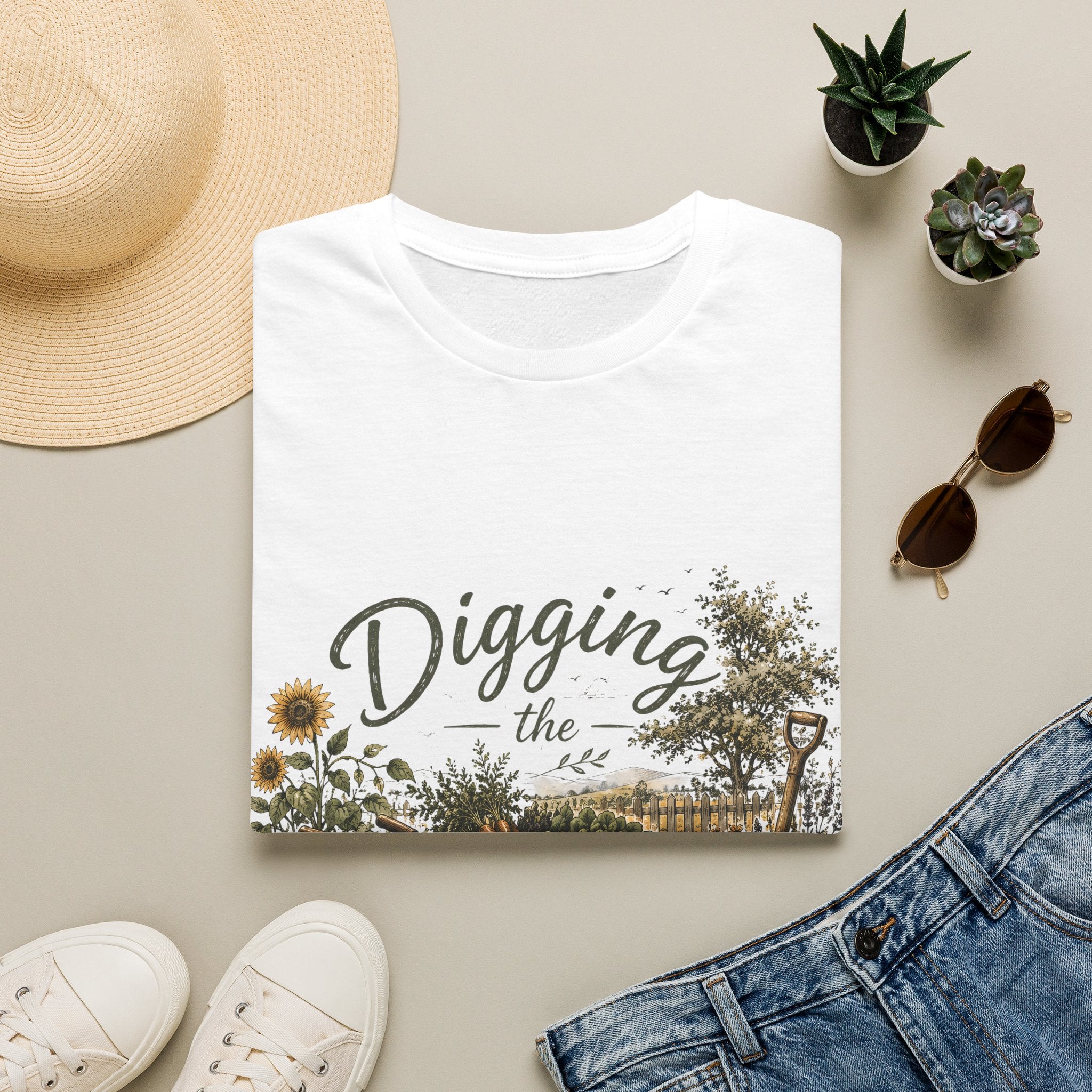 Unisex T-Shirt - Digging the Good Life