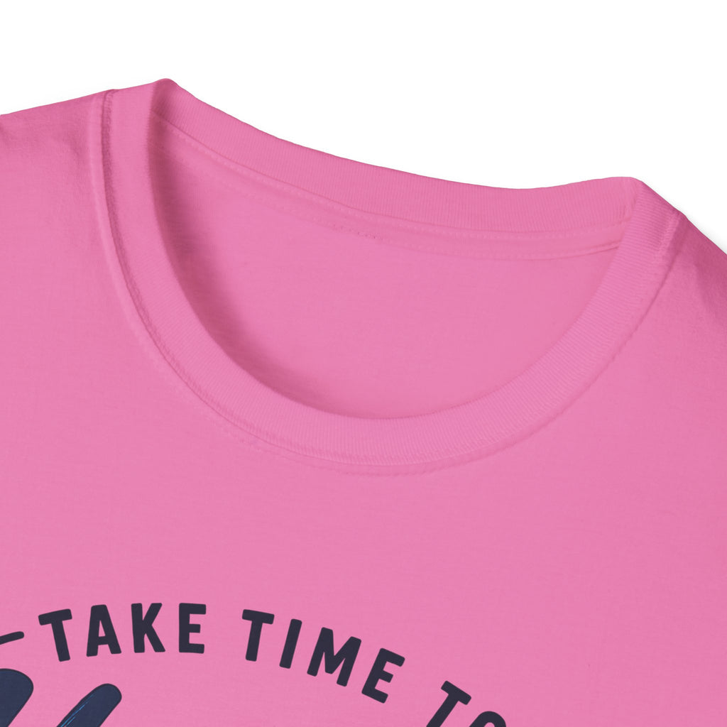 Unisex T-Shirt – Take Time to Unwind | Relaxed Lifestyle T-Shirt