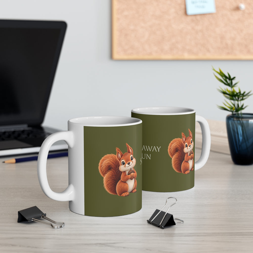 Ceramic Mug - Squirrel Away Some Fun
