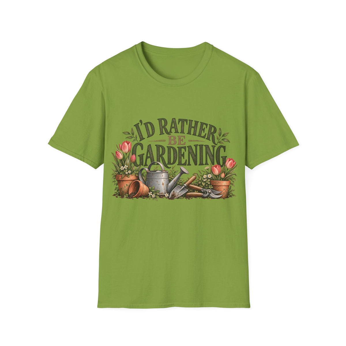 Unisex T-Shirt - I'd Rather Be Gardening