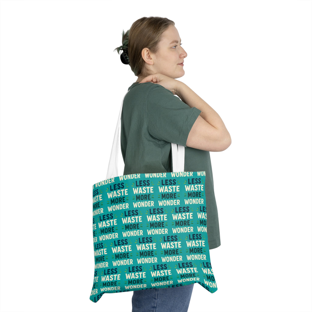 Large Beach Tote Bag – Less Waster More Wonder