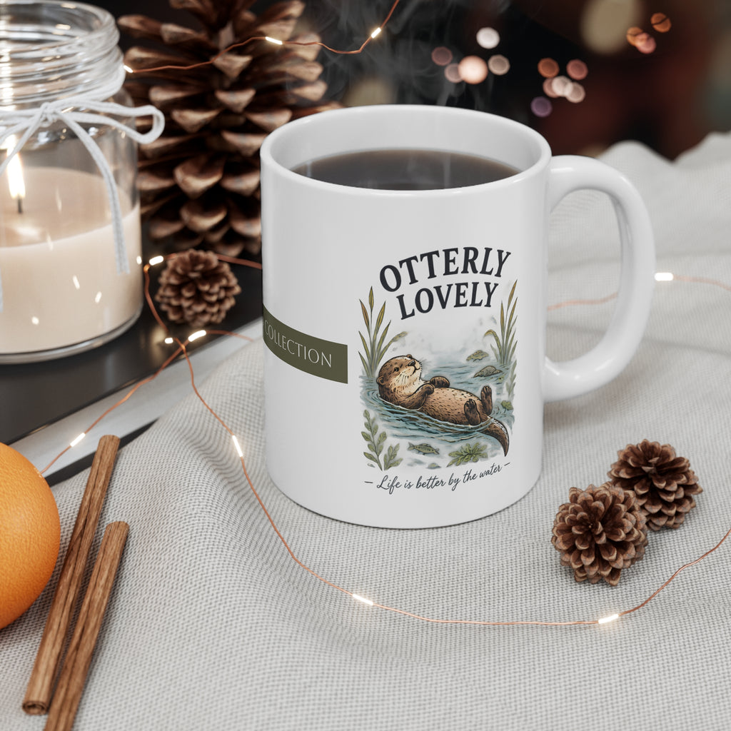Ceramic Mug - Otterly Lovely - Woodland Collection