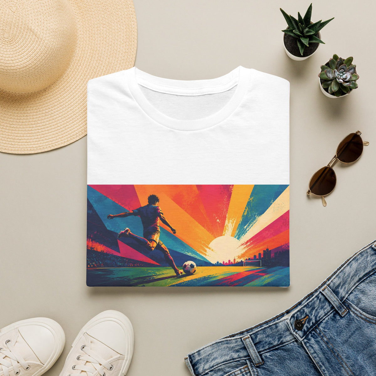 Unisex T-Shirt – Football | Vibrant Sports T-Shirt
