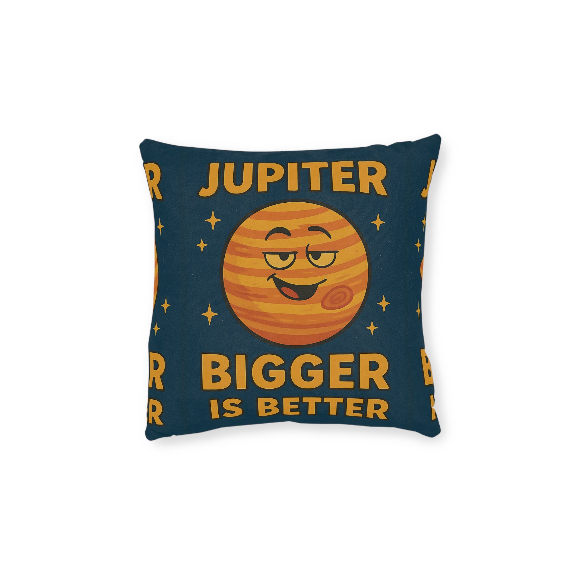 Square Cushion - Jupiter Bigger is Better Design