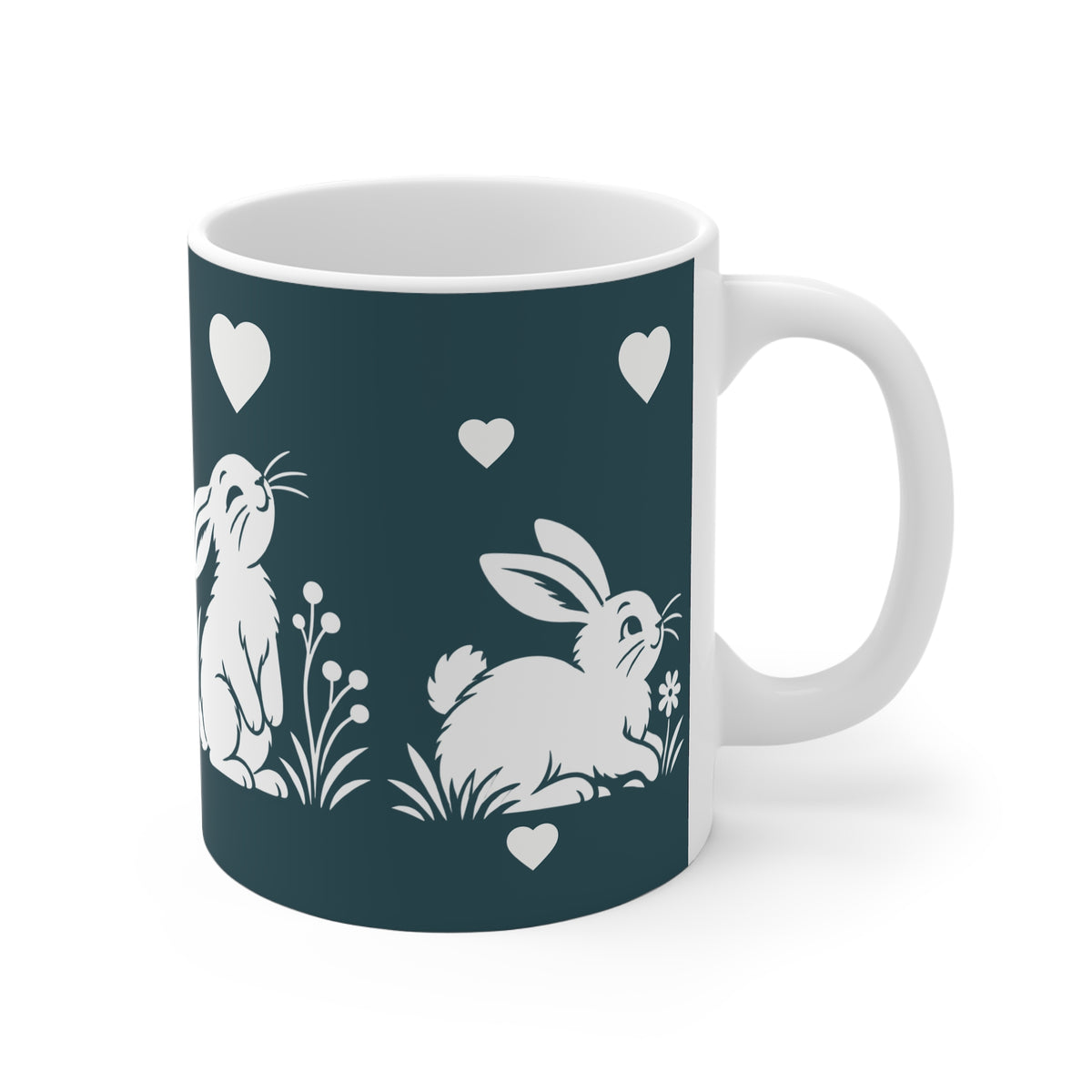 Ceramic Mug - Rabbit Fun