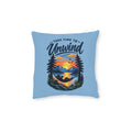 Square Cushion – Take Time to Unwind | Relaxing Home Decor