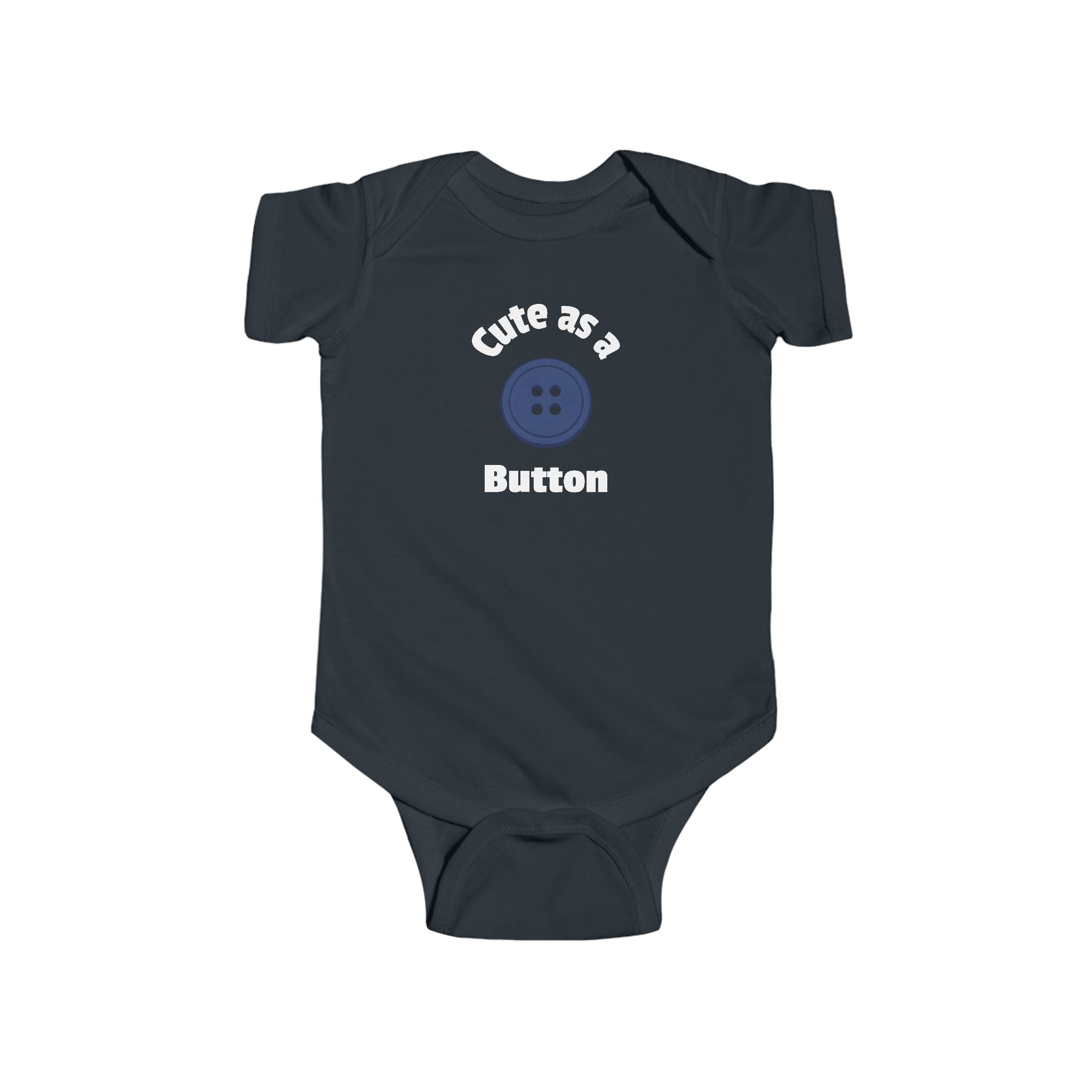 Babygrow - Cute as a Button - Fun Design