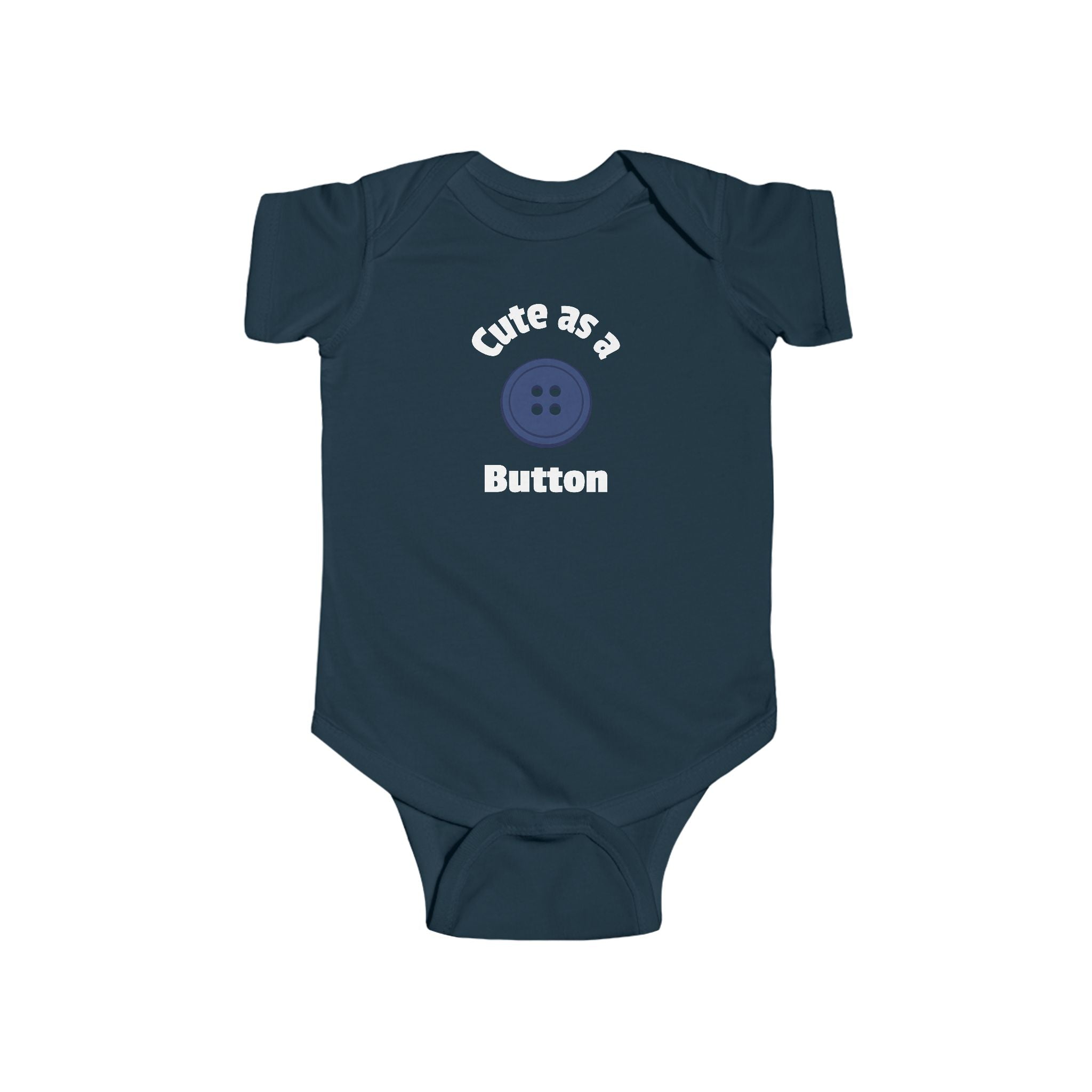 Babygrow - Cute as a Button - Fun Design