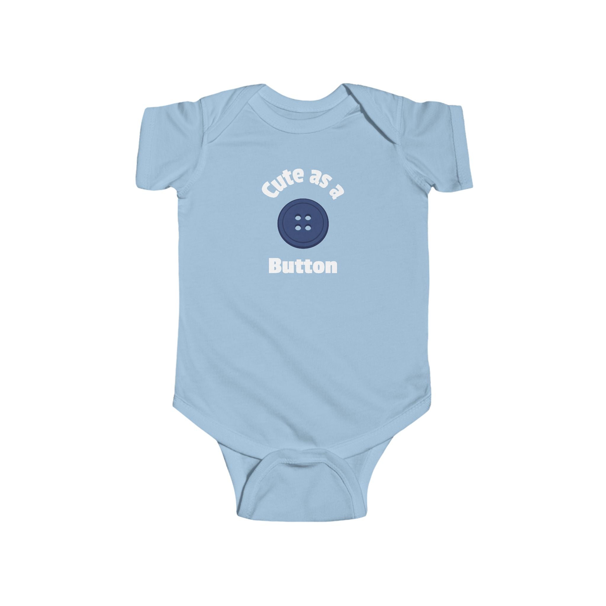 Babygrow - Cute as a Button - Fun Design