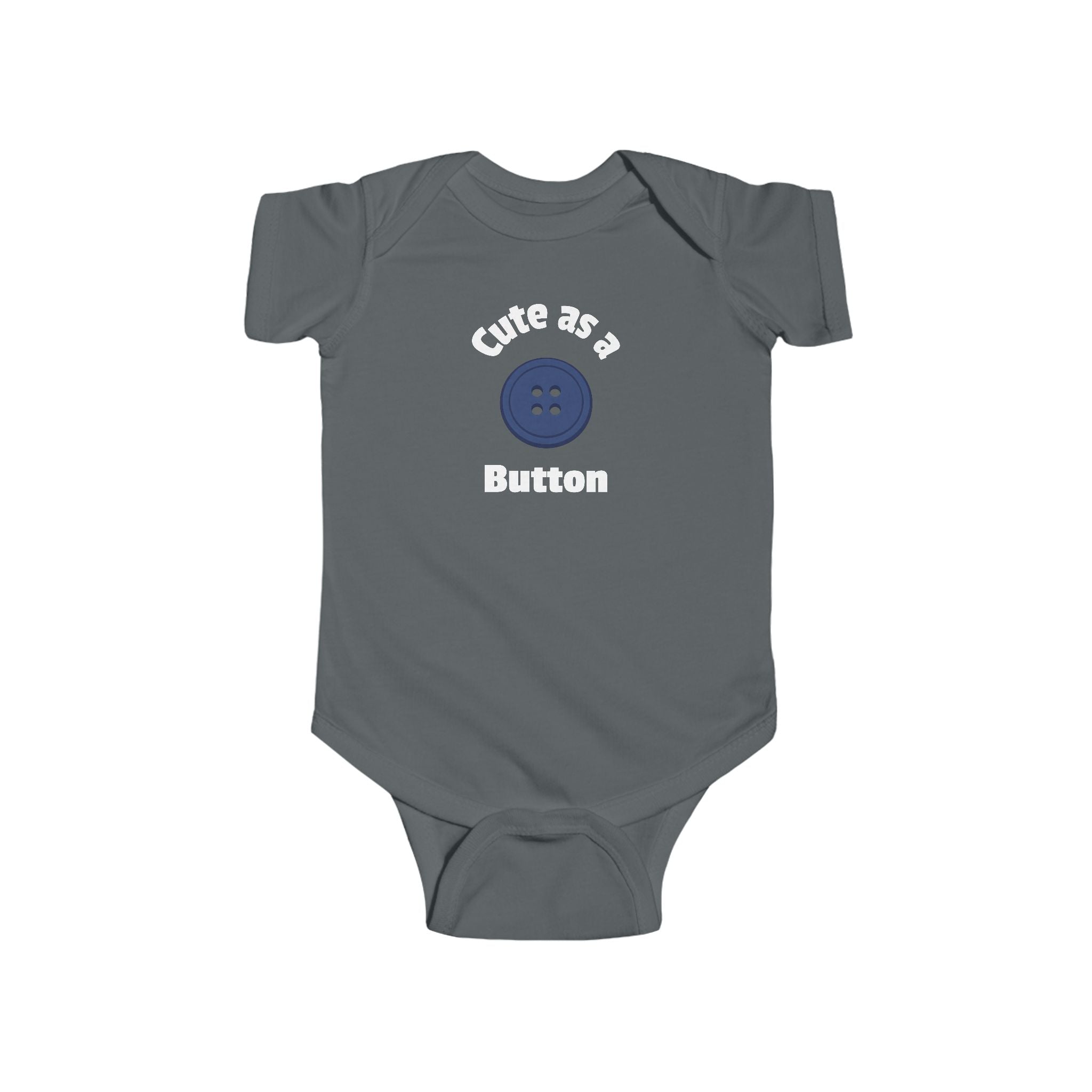 Babygrow - Cute as a Button - Fun Design