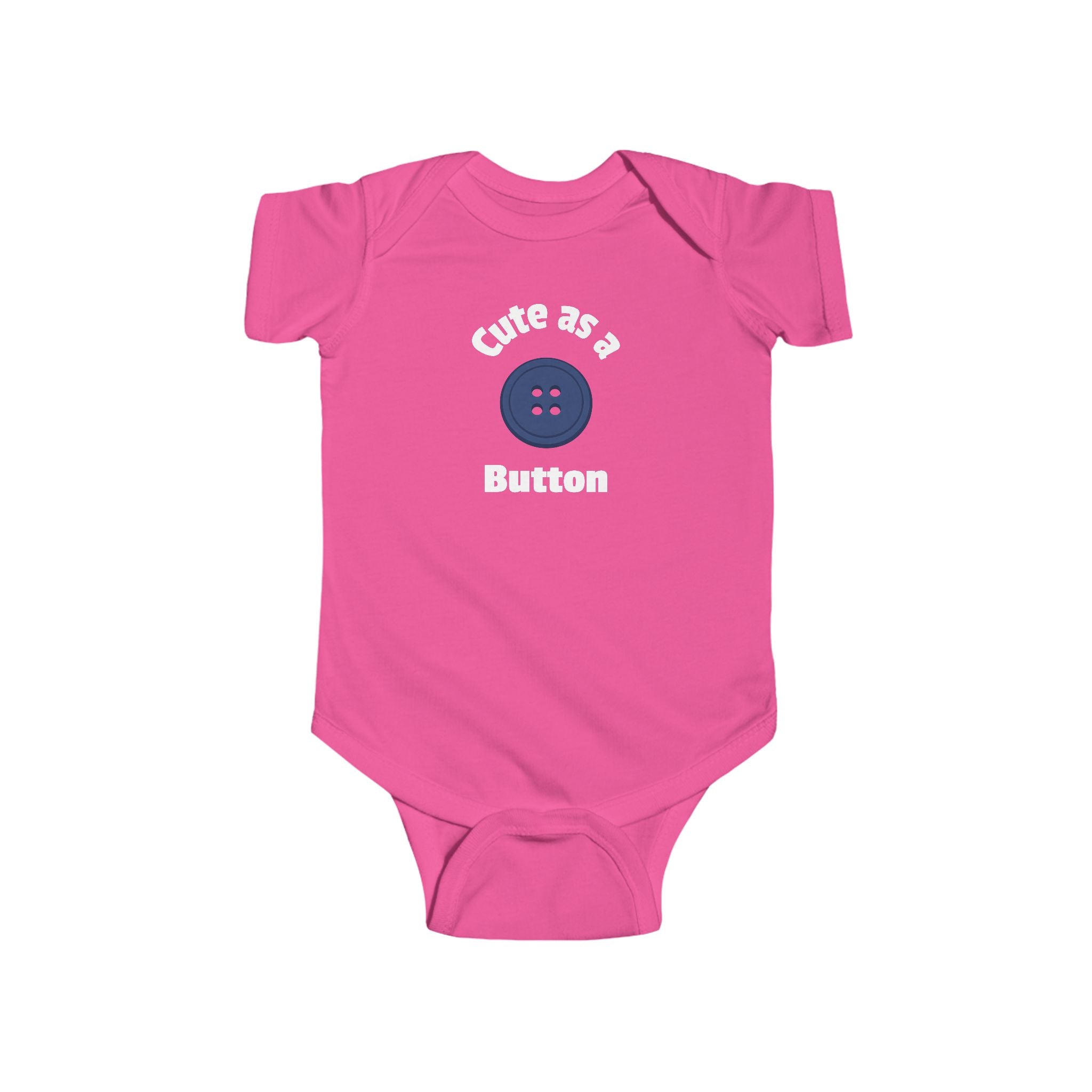 Babygrow - Cute as a Button - Fun Design