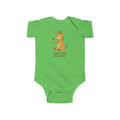 Babygrow - "Reach High, Dream Big" Cute Giraffe Baby Onesie