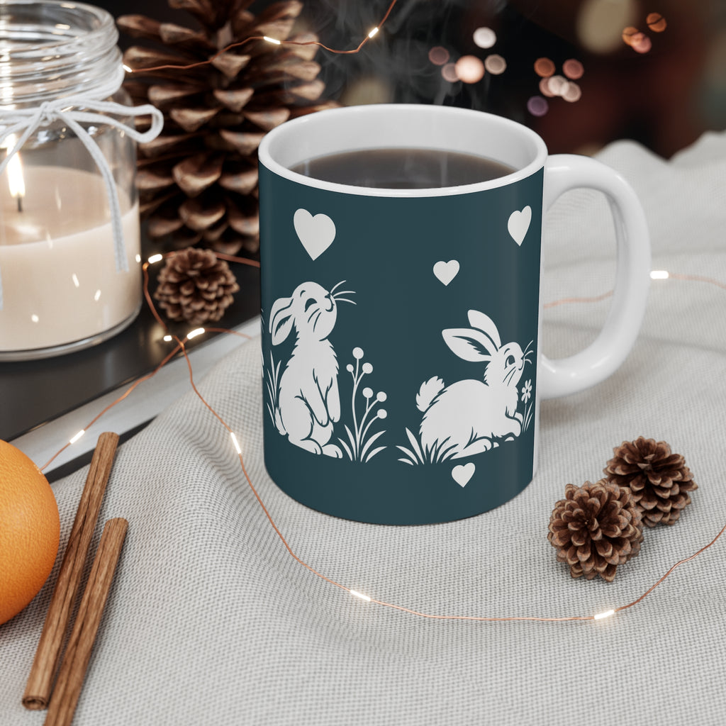 Ceramic Mug - Rabbit Fun
